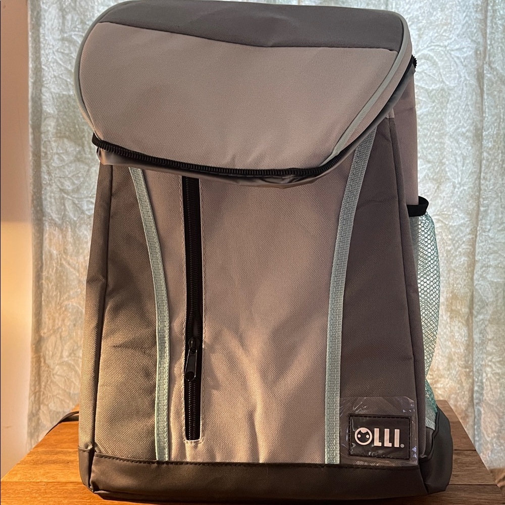 Gray and Black Urban Backpack